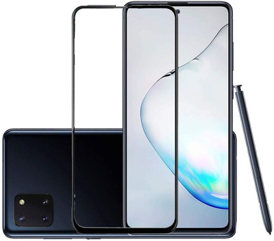 Caseline Edge To Edge Tempered Glass for SAMSUNG GALAXY NOTE 10 LITE(Pack of 1)