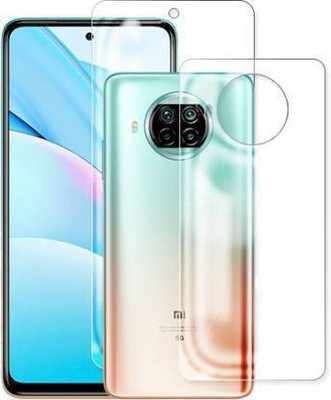 SOMTONE Front and Back Tempered Glass for Mi 10T Lite(Pack of 1)