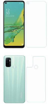 PR SMART Front and Back Tempered Glass for Oppo A33(Pack of 2)