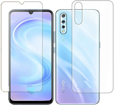 ELEF Front and Back Tempered Glass for Vivo S1(Pack of 2)