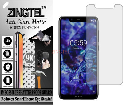 ZINGTEL Impossible Screen Guard for NOKIA 5.1 PLUS (Shatterproof Matte)(Pack of 1)