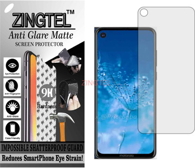 ZINGTEL Impossible Screen Guard for Motorola P40 Power (Shatterproof Matte)(Pack of 1)