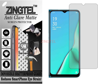 ZINGTEL Impossible Screen Guard for OPPO A11 (Shatterproof Matte)(Pack of 1)