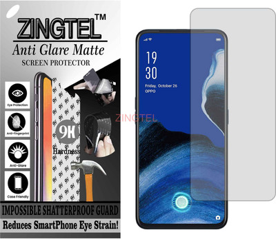 ZINGTEL Impossible Screen Guard for OPPO RENO 2Z (Shatterproof Matte)(Pack of 1)