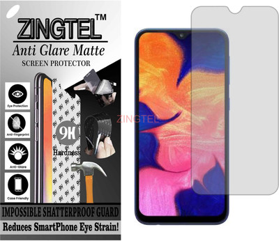 ZINGTEL Impossible Screen Guard for SAMSUNG GALAXY A10 (Shatterproof Matte)(Pack of 1)
