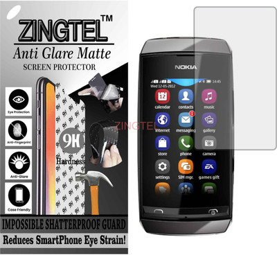 ZINGTEL Impossible Screen Guard for NOKIA ASHA 305 (Shatterproof Matte)(Pack of 1)