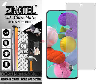 ZINGTEL Impossible Screen Guard for SAMSUNG GALAXY A51 (Shatterproof Matte)(Pack of 1)