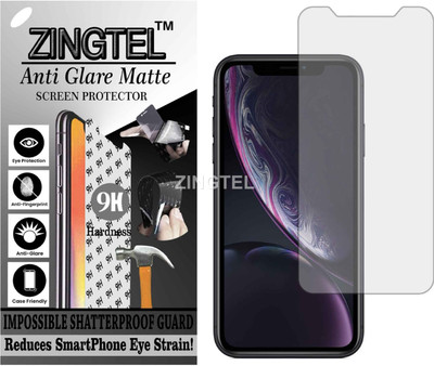 ZINGTEL Impossible Screen Guard for APPLE IPHONE XR (Shatterproof Matte)(Pack of 1)
