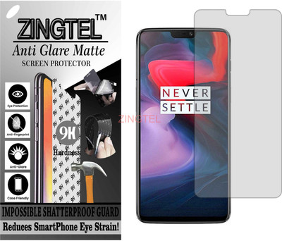 ZINGTEL Impossible Screen Guard for ONEPLUS 6 (Shatterproof Matte)(Pack of 1)