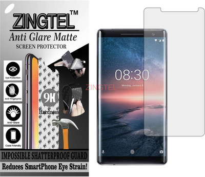 ZINGTEL Impossible Screen Guard for NOKIA 8 SIROCCO (Shatterproof Matte)(Pack of 1)