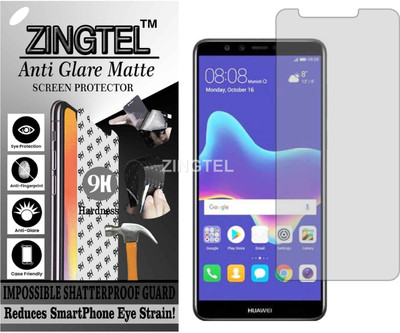 ZINGTEL Impossible Screen Guard for HUAWEI HONOR Y9 2018 (Shatterproof Matte)(Pack of 1)
