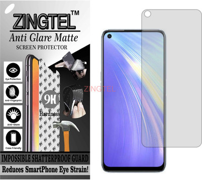 ZINGTEL Impossible Screen Guard for REALME 6 (Shatterproof Matte)(Pack of 1)