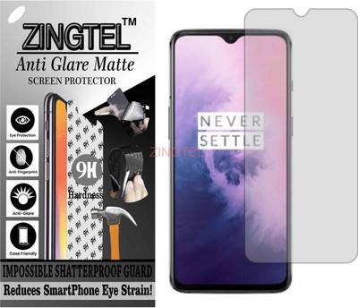 ZINGTEL Impossible Screen Guard for ONEPLUS 7 (Shatterproof Matte)(Pack of 1)