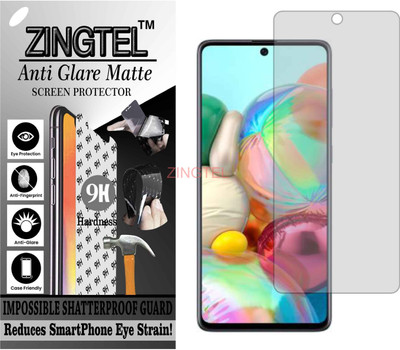 ZINGTEL Impossible Screen Guard for SAMSUNG GALAXY A71 (Shatterproof Matte)(Pack of 1)