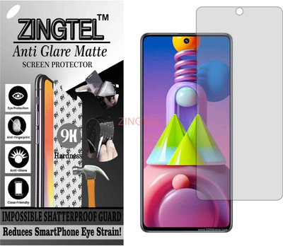 ZINGTEL Impossible Screen Guard for SAMSUNG GALAXY M51 (Shatterproof Matte)(Pack of 1)