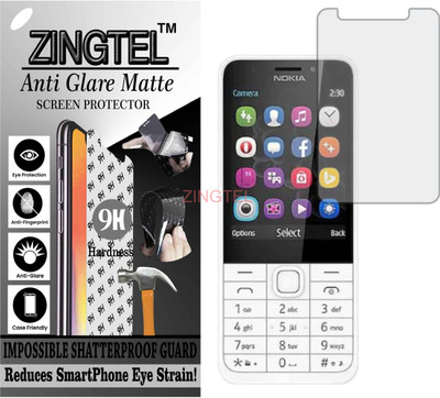 ZINGTEL Impossible Screen Guard for NOKIA 230 (Shatterproof Matte)(Pack of 1)