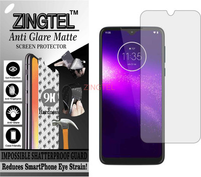ZINGTEL Impossible Screen Guard for MOTOROLA MOTO ONE MACRO (Shatterproof Matte)(Pack of 1)