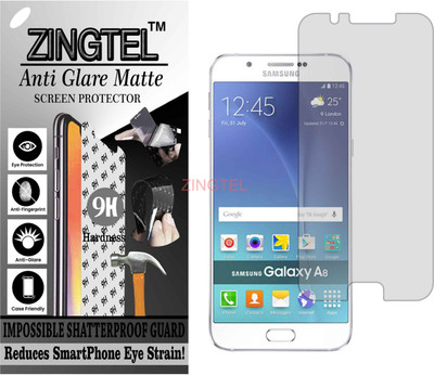 ZINGTEL Impossible Screen Guard for SAMSUNG GALAXY A8 (Shatterproof Matte)(Pack of 1)