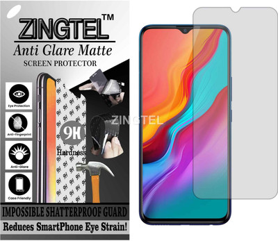 ZINGTEL Impossible Screen Guard for INFINIX HOT 8 LITE (Shatterproof Matte)(Pack of 1)