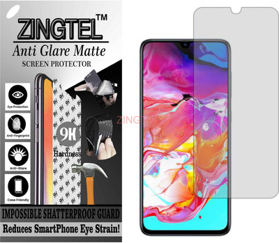 ZINGTEL Impossible Screen Guard for SAMSUNG GALAXY A70 (Shatterproof Matte)(Pack of 1)
