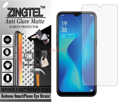 ZINGTEL Impossible Screen Guard for OPPO A1K (Shatterproof Matte)(Pack of 1)