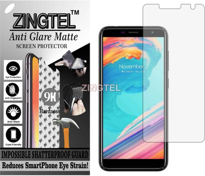 ZINGTEL Impossible Screen Guard for INTEX INFIE 77 (Shatterproof Matte)(Pack of 1)