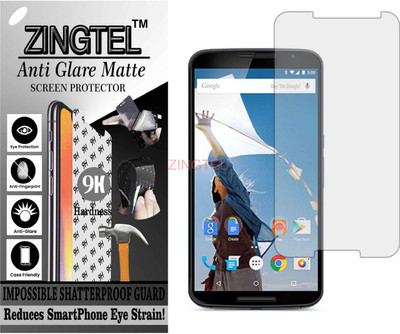 ZINGTEL Impossible Screen Guard for MOTOROLA MOTO NEXUS 6 (Shatterproof Matte)(Pack of 1)