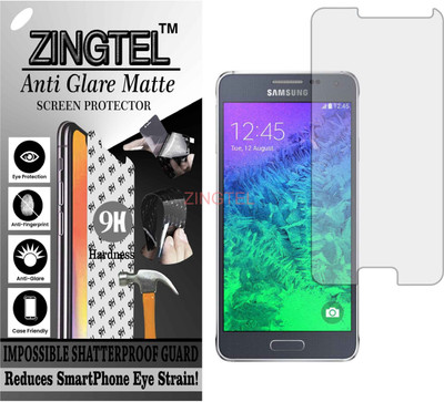 ZINGTEL Impossible Screen Guard for SAMSUNG GALAXY ALPHA (Shatterproof Matte)(Pack of 1)