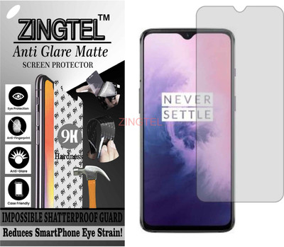 ZINGTEL Impossible Screen Guard for ONEPLUS 6T (Shatterproof Matte)(Pack of 1)