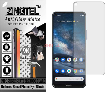 ZINGTEL Impossible Screen Guard for NOKIA 8.3 5G (Shatterproof Matte)(Pack of 1)