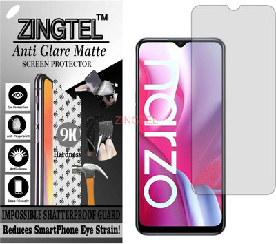 ZINGTEL Impossible Screen Guard for Realme Narzo 20 A (Shatterproof Matte)(Pack of 1)