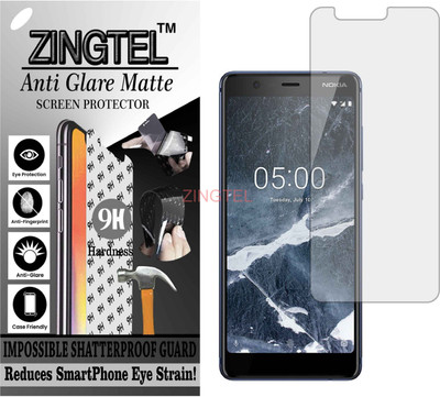 ZINGTEL Impossible Screen Guard for NOKIA 5 2018 (Shatterproof Matte)(Pack of 1)