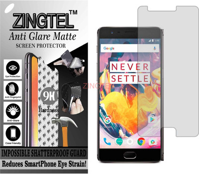 ZINGTEL Impossible Screen Guard for ONEPLUS 3 (Shatterproof Matte)(Pack of 1)