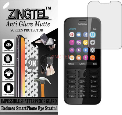 ZINGTEL Impossible Screen Guard for Nokia 222 (Shatterproof Matte)(Pack of 1)