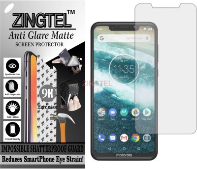 ZINGTEL Impossible Screen Guard for MOTOROLA MOTO ONE POWER (Shatterproof Matte)(Pack of 1)