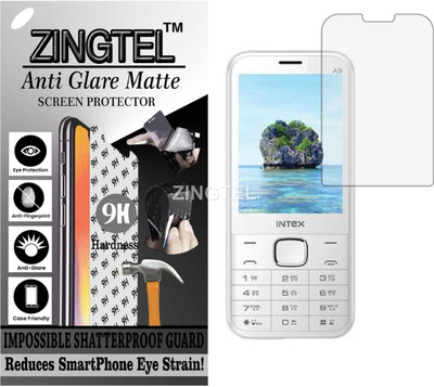 ZINGTEL Impossible Screen Guard for INTEX A9 (Shatterproof Matte)(Pack of 1)