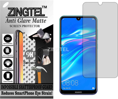 ZINGTEL Impossible Screen Guard for Huawei Y7 Pro 2019 (Shatterproof Matte)(Pack of 1)