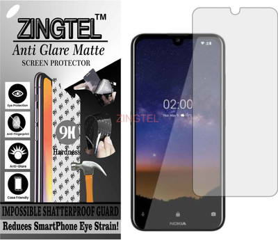 ZINGTEL Impossible Screen Guard for NOKIA 2.2 (Shatterproof Matte)(Pack of 1)