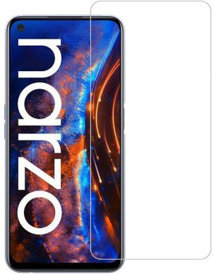HOBBYTRONICS Tempered Glass Guard for Realme Narzo 30 Pro 5G(Pack of 1)