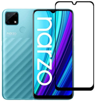 XRENGTH Tempered Glass Guard for Realme Narzo 30A(Pack of 1)