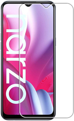 AKSHUD Tempered Glass Guard for REALME NARZO 30A(Pack of 1)
