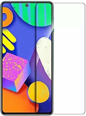 VIHAT Tempered Glass Guard for Samsung Galaxy F62(Pack of 1)