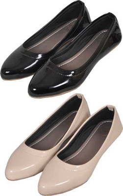 Komfy Bellies For Women(Black, Beige , 8)