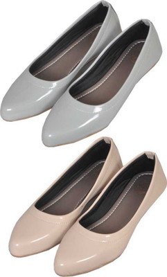 kishu Bellies For Women(Grey, Beige , 9)