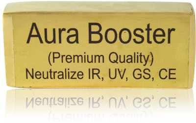 REIKI CRYSTAL PRODUCTS Brass Vastu Aura Booster Neutralize IR / UV / GS / CE For Increase Positivity Energy 60 Grams Approx Decorative Showpiece  -  2.5 cm(Brass, Gold)