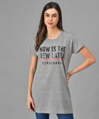 QUIN FLETCHER Women Nightshirts(Grey)