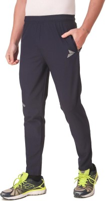 Fitinc Solid Men Blue Track Pants