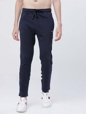 HIGHLANDER Solid Men Blue Track Pants