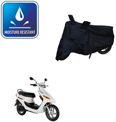 Feel heaven Two Wheeler Cover for Indus(Yo Electron, Black)