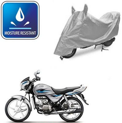 Feel heaven Two Wheeler Cover for Hero(Splendor Pro, Silver)